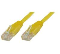 Microconnect Cat5e UTP 1.5m - Cable de Red (1,5 m, RJ-45, RJ-45, Amarillo)