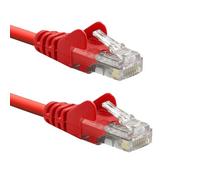 Microconnect Cat5e UTP 10 m - Cable de red (10 m, Cat5e, U/UTP (UTP), RJ-45, RJ-45, Rojo)