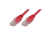 Microconnect CAT5e UTP 5m - Cable de Red (5 m, Cat5e, U/UTP (UTP), RJ-45, RJ-45, Rojo)
