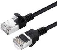 Microconnect v-ftp6a10s-slim cable de red negro 10 m cat6a u/ftp (stp)