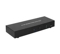 Microconnect Displayport y USB 2 Interruptor de Red 1 Vía