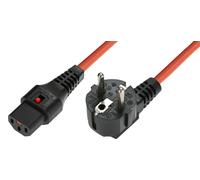 Microconnect el248s cable de transmisión naranja 3 m c13 acoplador