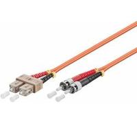 Microconnect FIB1200005 cable de fibra optica 0,5 m OM1 SC/UPC ST/UPC Naranja - Cable de fibra óptica (0,5 m, OM1, SC/UPC, ST/UPC, Male connector / Male connector, Naranja)