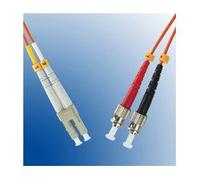 Microconnect FIB412015 Cable de Fibra optica 15 m LC ST Naranja - Cable de Fibra óptica (15 m, LC, ST, Naranja)