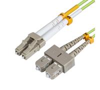 Microconnect FIB561005 cable de fibra optica 5 m OM5 LC/UPC SC/UPC Verde - Cable de fibra óptica (5 m, OM5, LC/UPC, SC/UPC, Male connector / Male connector, Verde)