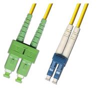 Microconnect fib8410005 cable de fibra optica 0,5 m sc lc os2 amarillo