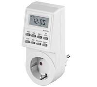 Microconnect grutimer1 contador eléctrico blanco programador eléctri
