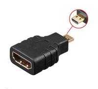 Microconnect hdm19f19mm cambiador de género para cable micro hdmi hdm