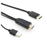 Microconnect hdmi-dp-con3 adaptador de cable de vídeo 3 m hdmi tipo a