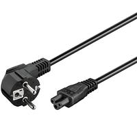 Goobay Cable de alimentación de corriente Tipo Trébol 1.8 m Negro