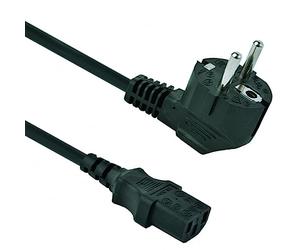 MicroConnect IC-PC-186-VDE-10M - Cable Externo de alimentación, Color Negro