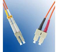 Microconnect LC/PC-SC/PC 3m Cable de Fibra optica Naranja - Cable de Fibra óptica (3 m, LC, SC, Male Connector/Male Connector, Naranja)