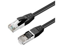 MicroConnect MC-SFTP6A01S cable de red Negro 1 m Cat6a S/FTP (S-STP)
