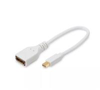 Microconnect mdpdp cable displayport 0,15 m mini displayport blanco