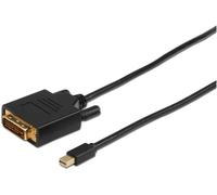 Microconnect mdpdvi2b adaptador de cable de vídeo 2 m mini displaypor