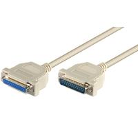 Microconnect modgr3 cable de serie blanco 3 m db-25