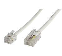 Microconnect MPK456 - Cable de red (6 m, RJ-45, RJ-11, Blanco)