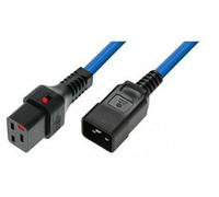 Microconnect pc1376 cable de transmisión azul 3 m c19 acoplador c20 a