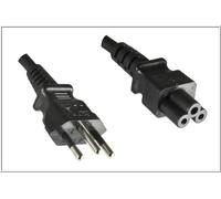 MicroConnect PE010818BRAZIL Cable de transmisión Negro 1,8 m - Cables eléctricos (1,8 m, Male Connector/Female Connector, Negro)