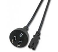Microconnect PE030718AUSTRALIA - Cable (1,8 m, Male Connector/Female Connector, C7 acoplador, Negro)
