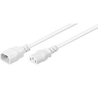 Microconnect pe040610w cable de transmisión blanco 1 m c14 acoplador
