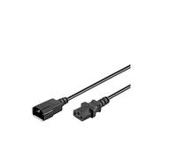 Microconnect PE040650W - Cable (5 m, Male Connector/Female Connector, C14 acoplador, C13 acoplador, 250 V, Blanco)