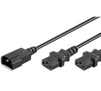Microconnect pe061312 cable de transmisión negro 1,2 m c14 acoplador