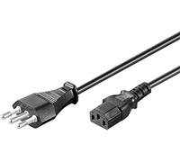 MicroConnect pe100430 3 m acoplador de C13 Negro Cable de transmisión - Cables eléctrico (Negro, Macho/Hembra, 3 m, acoplador de C13, Derecho, Derecho)