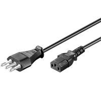 MicroConnect pe100430 3 m acoplador de C13 Negro Cable de transmisión - Cables eléctrico (Negro, Macho/Hembra, 3 m, acoplador de C13, Derecho, Derecho)