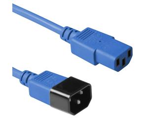 Microconnect pe1413b18 cable de transmisión azul 1,8 m c13 acoplador