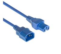Microconnect Blue Power Cable C14F to Marca