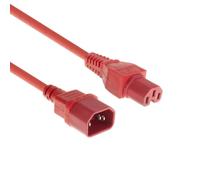 Microconnect pe1415r18 cable de transmisión rojo 1,8 m c14 acoplador