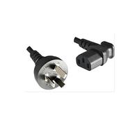 Microconnect PE150418A - Cable (1,8 m, Male connector / Female connector, Enchufe tipo I, C13 acoplador, Negro)