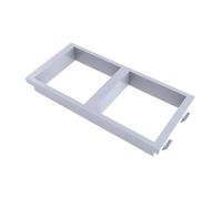 MicroConnect Placa DE 2 Huecos DE 45x45MM.