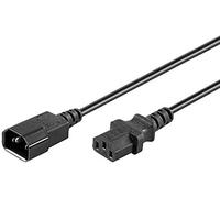 MicroConnect Power Cord C13 - C14 2m Black
