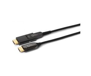 Microconnect Premium - Kit HdmI-Kabel Mit Ethernet - 40,0m - Hybrid Kupfer/kohlefaser - Schwarz - HaoC-Kabel (hybrid Active Optical Cable), Dolby Dts