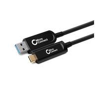 MicroConnect Cable USB óptico Premium 3.2