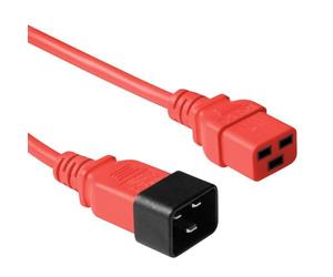 Microconnect Red Power Cable C20-F to Marca