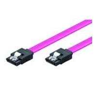 Microconnect SAT15003C Cable de SATA 0,3 m Violeta - Cable SATA (0,3 m, SATA I, Male Connector/Male Connector, Violeta)