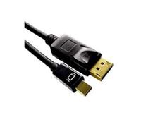 MicroConnect Spain DP-MMG-100MB - Cable con dos conectores, color negro