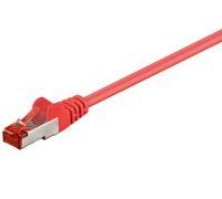Microconnect SSTP Cat6, 1.5m - Cable de Red (1.5m, 1,5 m, Cat6, S/FTP (S-STP), RJ-45, RJ-45, Rojo)