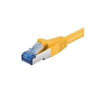 Microconnect SSTP Cat6A, 1m cable de red Amarillo