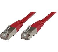 Microconnect - Stp60025r 0.25m cat6 f/utp (FTP) Rojo - Cable de Red (rj-45, rj-45, Macho/Macho, cat6, f/utp (FTP), Rojo)