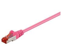 Microconnect STP6015PI - Cable de red (1,5 m, Cat6, F/UTP (FTP), RJ-45, RJ-45, Rosa)