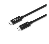 Cable Thunderbolt - MICRO CONNECT - TB4015 - 1,5 m - 40 Gbit/s - Negro