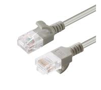 Microconnect U/UTP CAT6A Slim 0.25M Grey Marca