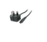 Microconnect UK Power - IEC 320 C7, 3M Cable de transmisión Negro
