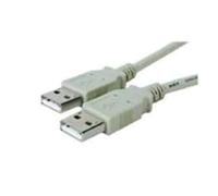 Microconnect USB 2.0 A-A 0.5m M-M - Cable USB (0,5 m, USB A, USB A, 2.0, Male Connector/Male Connector, Gris)