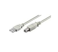 Microconnect USB 2.0 A-B 1m M-M - Cable USB (1 m, USB A, USB B, 2.0, Male Connector/Male Connector, Blanco)