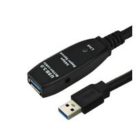 MicroConnect Cable de Extensión USB 3.2 Gen 1 Activo Premium, 5 metros - Hasta 5 Gbit/s, Para Impresora, PC y Mac